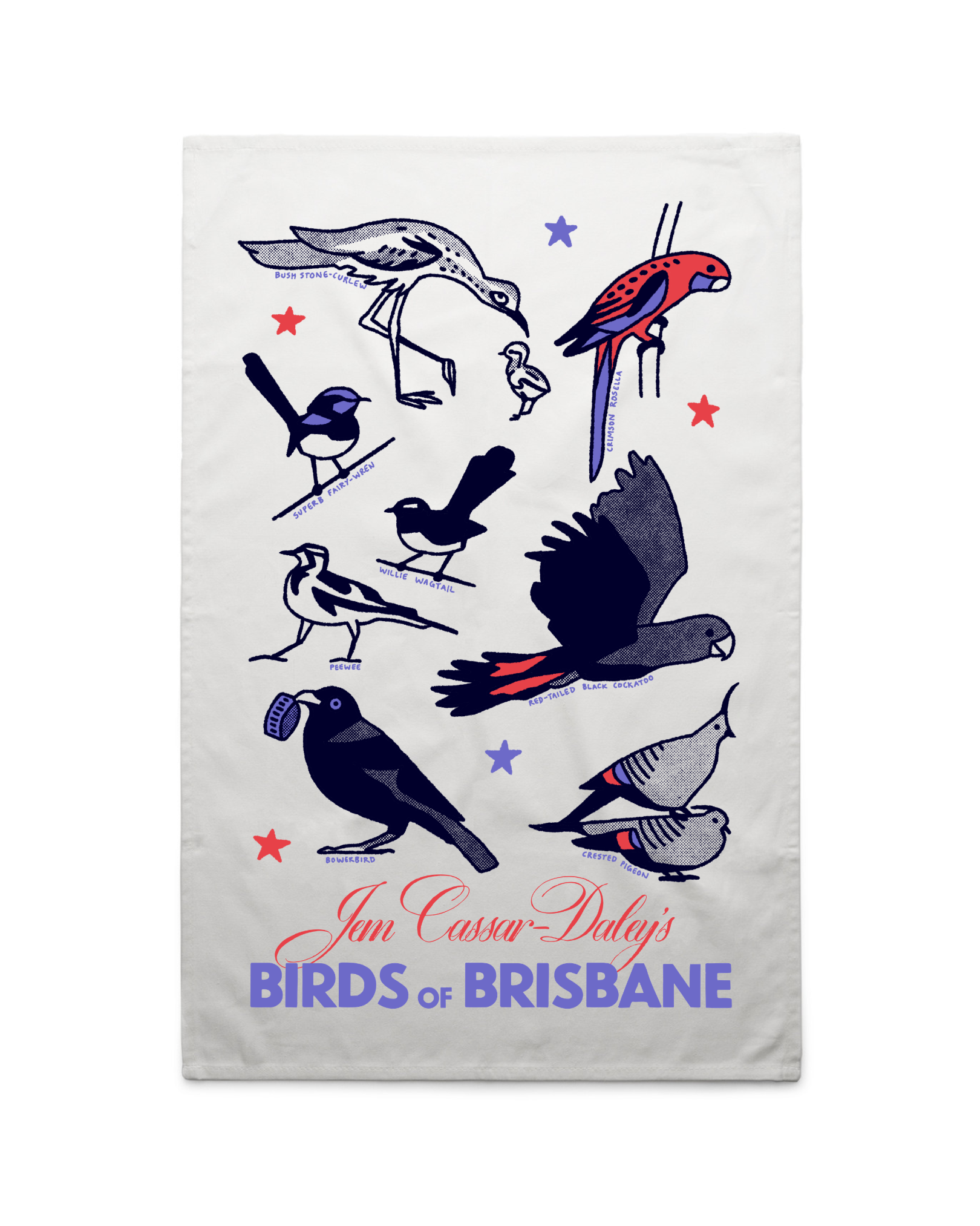 Birds of Brisbane | Tea Towel